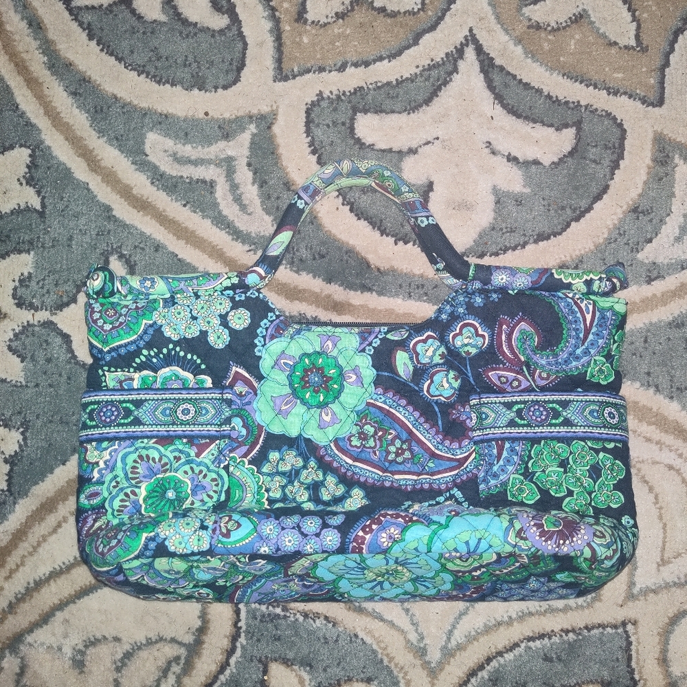 RETIRED VERA BRADLEY BLUE RHAPSODY GABBY BAG